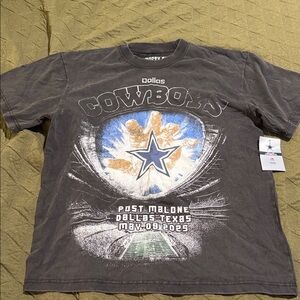 Post Malone x Dallas Cowboys Merch Short Sleeve Tee